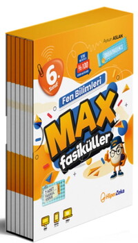 Hiper Zeka Yayınları 6. Sınıf Fen Bilimleri MAX Fasikülleri