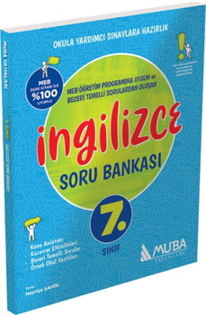  Muba Yayınları 7. Sınıf İngilizce Soru Bankası