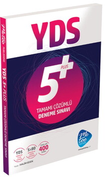 Murat Yayınları YDS 5 Plus Tamamı Çözümlü Deneme Sınavı