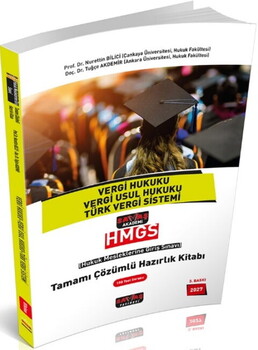 Savaş Yayınları 2027 HMGS Vergi Hukuku Vergi Usul Hukuku TVS Tamamı Çözümlü Hazırlık Kitabı