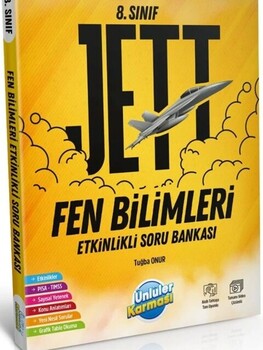  Ünlüler Karması 8. Sınıf Fen Bilimleri JETT Etkinlikli Soru Bankası