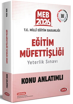 Data 2026 MEB Eğitim Müfettişliği Yeterlilik Sınavı Konu Anlatımlı