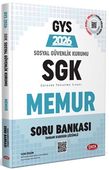  Data Yayınları Sosyal Güvenlik Kurumu SGK Memur GYS Soru Bankası