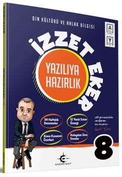  Eker Test 8. Sınıf Din Kültürü ve Ahlak Bilgisi İzzet Eker ile Yazılıya Hazırlık