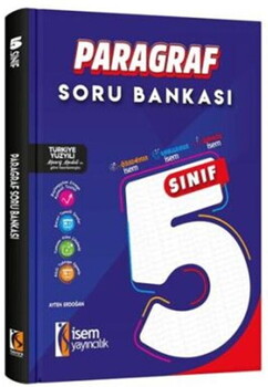  İsem Yayınları 5. Sınıf Paragraf Soru Bankası