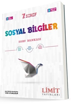  Limit Yayınları 7. Sınıf Sosyal Bilgiler Soru Bankası