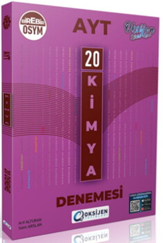  Oksijen Yayınları AYT Kimya 15 Deneme