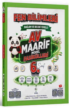 Av Yayınları 6. Sınıf Fen Bilimleri Maarif Model Fasikülleri