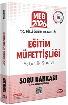 Data 2026 MEB Eğitim Müfettişliği Yeterlilik Sınavı Soru Bankası