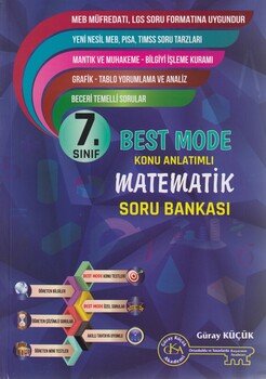  Gür Yayınları 7. Sınıf Matematik Best Mode Konu Anlatımlı Soru Bankası