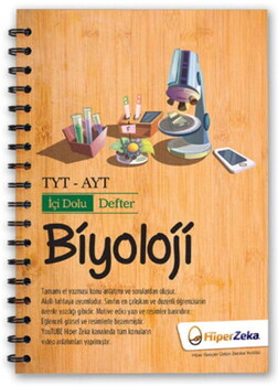  Hiper Zeka Yayınları TYT AYT Biyoloji İçi Dolu Defter