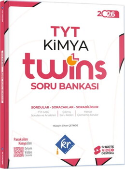  KR Akademi 2026 TYT Twins Kimya Soru Bankası