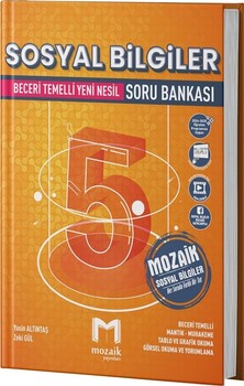  Mozaik Yayınları 5. Sınıf Sosyal Bilgiler Soru Bankası