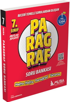  Muba Yayınları 7. Sınıf Paragraf Soru Bankası