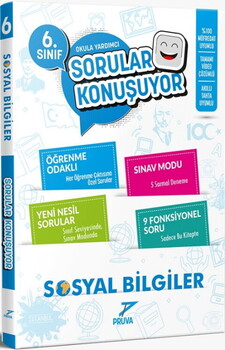  Pruva Akademi 6. Sınıf Sosyal Bilgiler Sorular Konuşuyor Soru Bankası