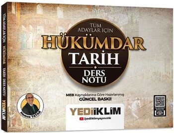  Yediiklim  Tüm Adaylar İçin Hükümdar Tarih Ders Notu