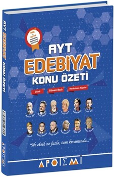  Apotemi AYT Edebiyat Konu Özeti