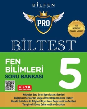  Bilfen Yayıncılık 5. Sınıf Fen Bilimleri Biltest Pro Soru Bankası