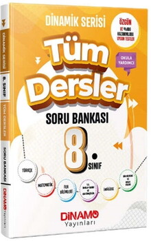 Dinamo Yayınları 8. Sınıf Tüm Dersler Dinamik Serisi Soru Bankası