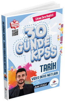  Dizgi Kitap 2026 KPSS 30 Günde Tarih Çıkmış Soru Analizli Video Ders Notları