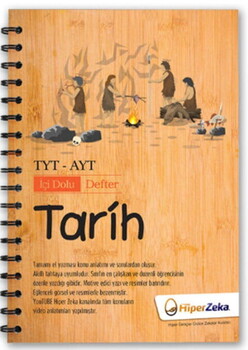 Hiper Zeka Yayınları TYT AYT Tarih İçi Dolu Defter