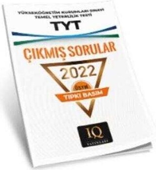  IQ Yayınları 2022 TYT ÖSYM Çıkmış Sorular