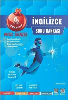  Nartest Yayınları 6. Sınıf İngilizce Mod Serisi Soru Bankası