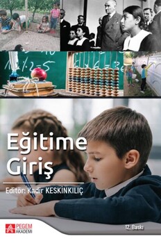  Pegem Akademi Eğitime Giriş Kadir Keskinkılıç