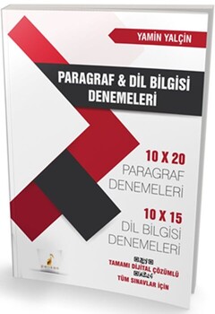  Pelikan Yayınları Tüm Sınavlar İçin Paragraf ve Dil Bilgisi Denemeleri