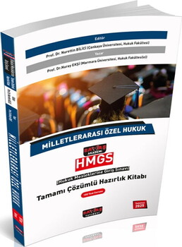  Savaş Yayınları HMGS Milletlerarası Özel Hukuk Tamamı Çözümlü Hazırlık Kitabı