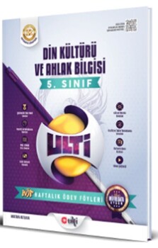  Ulti Yayınları 5. Sınıf Din Kültürü ve Ahlak Bilgisi Haftalık Ödev Föyleri