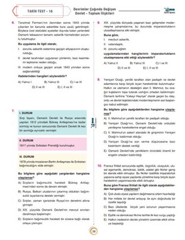  Yayın Denizi TYT Tarih Ders Platosu 7 Günde 2X Hızında Bitir Deneme