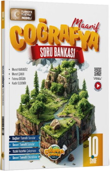 Coğrafya Gurmesi Yayınları 10. Sınıf Coğrafya Maarif Soru Bankası