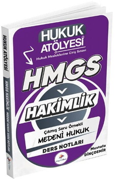  Dizgi Kitap HMGS Hakimlik Medeni Hukuk Hukuk Atölyesi Ders Notları