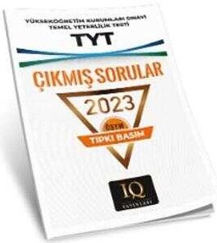  IQ Yayınları 2023 TYT ÖSYM Çıkmış Sorular