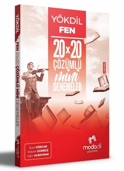  Modadil Yayınları YÖKDİL Fen Bilimleri 20*20 Mini Denemeler