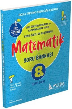  Muba Yayınları 8. Sınıf Matematik Soru Bankası