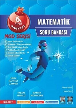  Nartest Yayınları 6. Sınıf Matematik Mod Serisi Soru Bankası