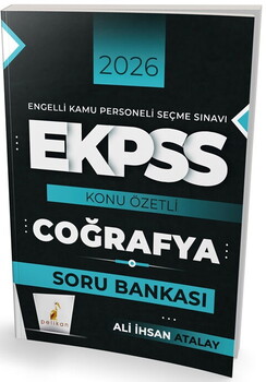 Pelikan Yayınları 2026 E KPSS Coğrafya Konu Özetli Soru Bankası