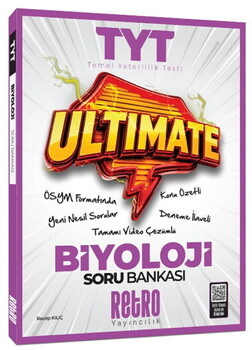Retro Yayıncılık TYT Biyoloji Ultimate Soru Bankası
