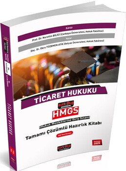  Savaş Yayınları HMGS Ticaret Hukuku Tamamı Çözümlü Hazırlık Kitabı