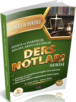 Savaş Yayınları HUKAL HMGS HAKİMLİK Avukatlık Hukuku Ders Notları