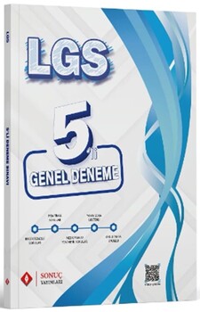  Sonuç Yayınları 8. Sınıf LGS Tüm Dersler 5 li Genel Deneme