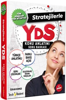  Tercih Akademi YDS Stratejilerle Konu Anlatımlı Soru Bankası