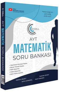  C1cell Yayınları AYT Matematik Soru Bankası