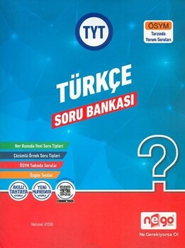  Nego Yayınları TYT Türkçe Soru Bankası