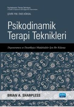  Nobel Yayınları Psikodinamik Terapi Teknikleri