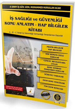 Pelikan Yayınları İş Sağlığı ve Güvenliği İSG Konu Anlatım Hap Bilgiler Kitabı
