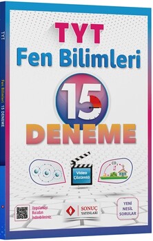  Sonuç Yayınları TYT Fen Bilimleri 15 Deneme