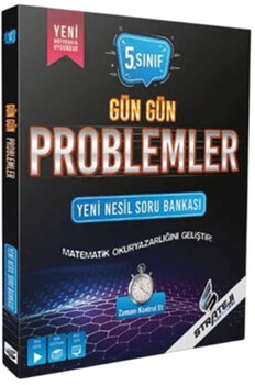  Strateji Yayınları 5. Sınıf Gün Gün Problemler Soru Bankası